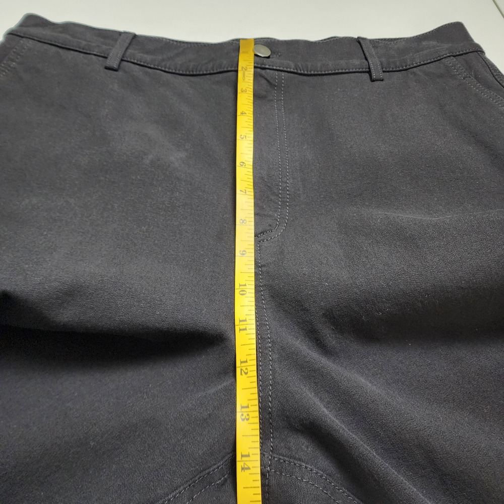 MM LaFleur Womens The Bari Barrel-Leg Jean Size 14 Black Eco Better Than Denim‎ - Picture 10 of 13
